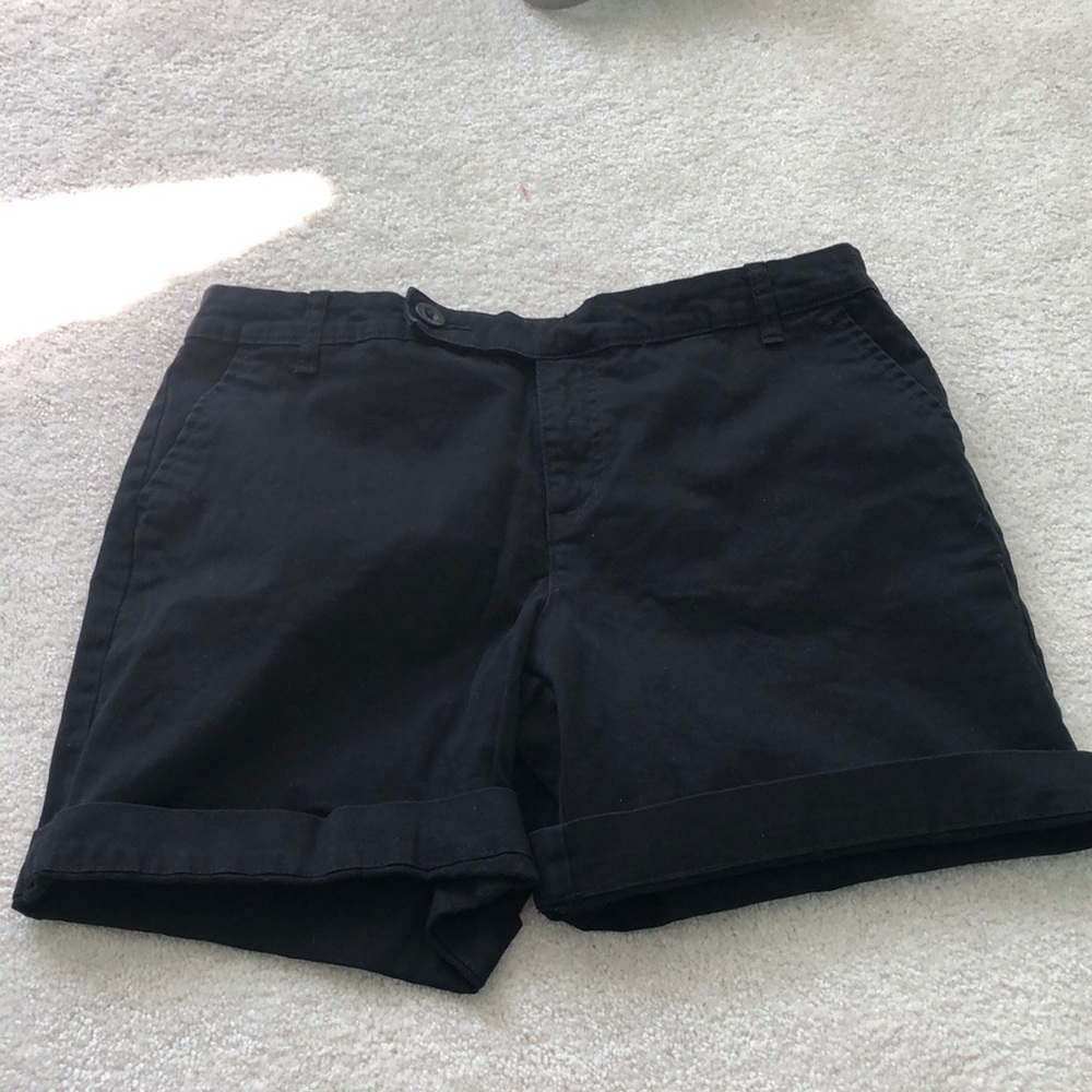 Black shorts